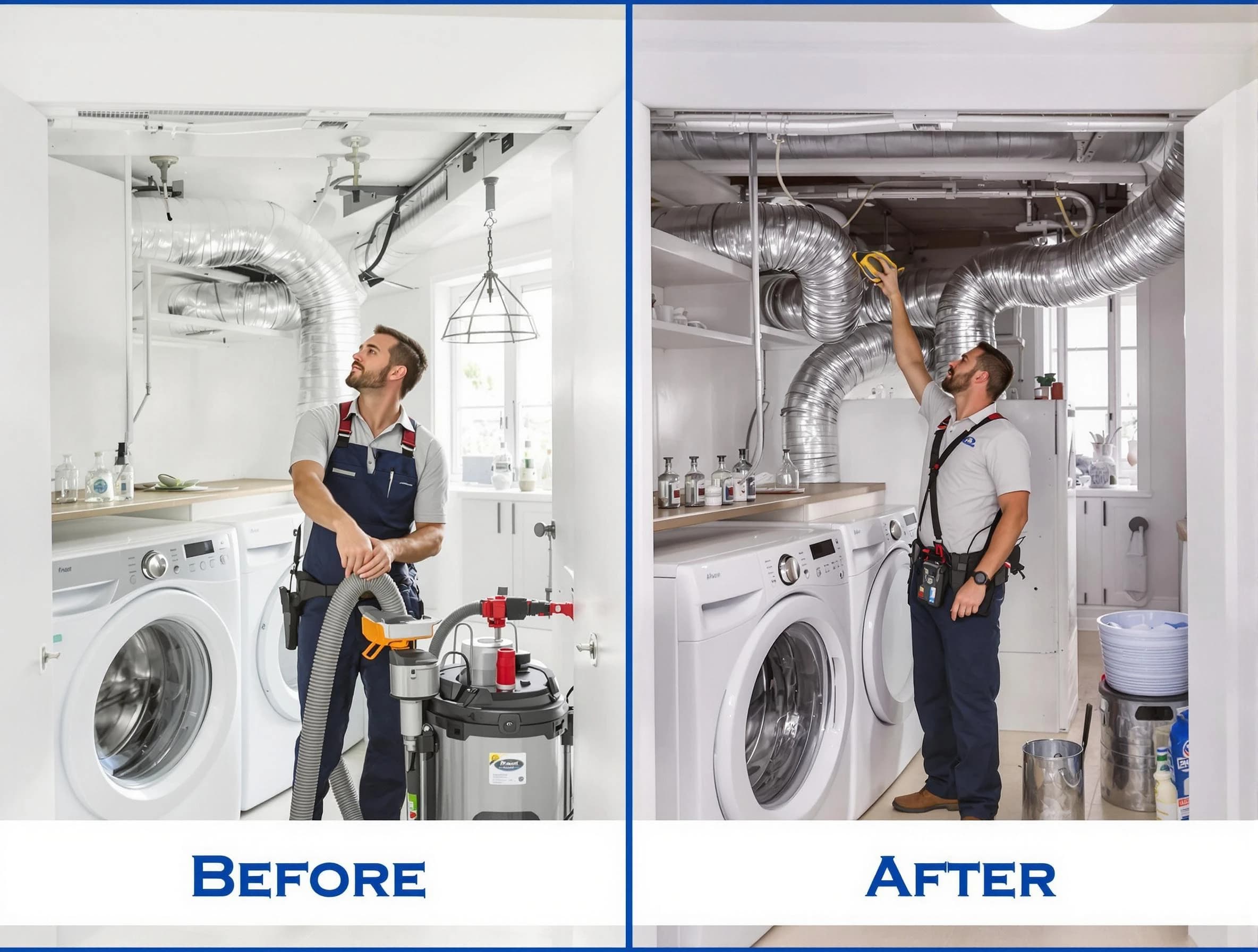 Expert gas dryer vent cleaning by Roswell Dryer Vent Cleaning in Roswell
