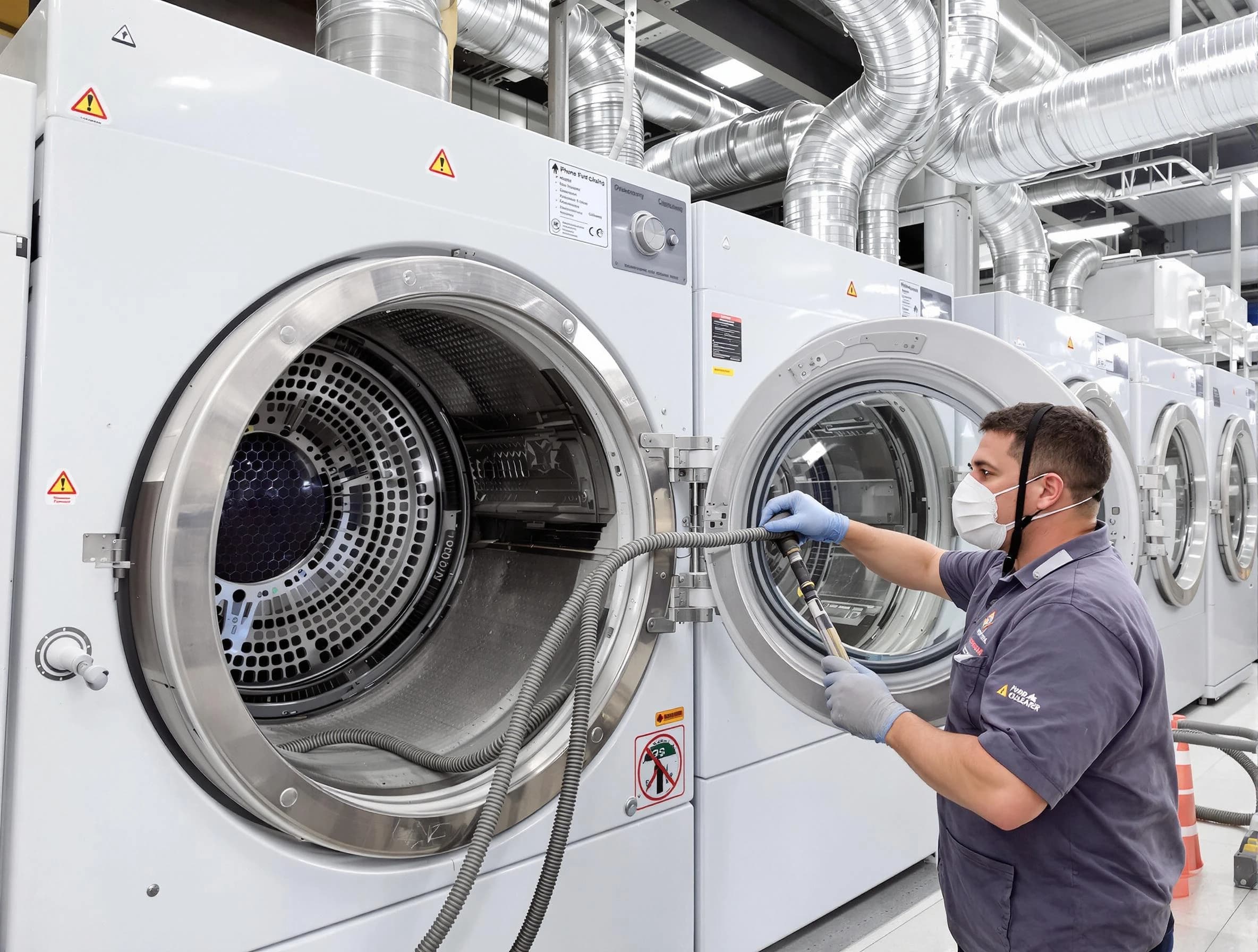 Industrial-grade dryer vent cleaning by Roswell Dryer Vent Cleaning in Roswell