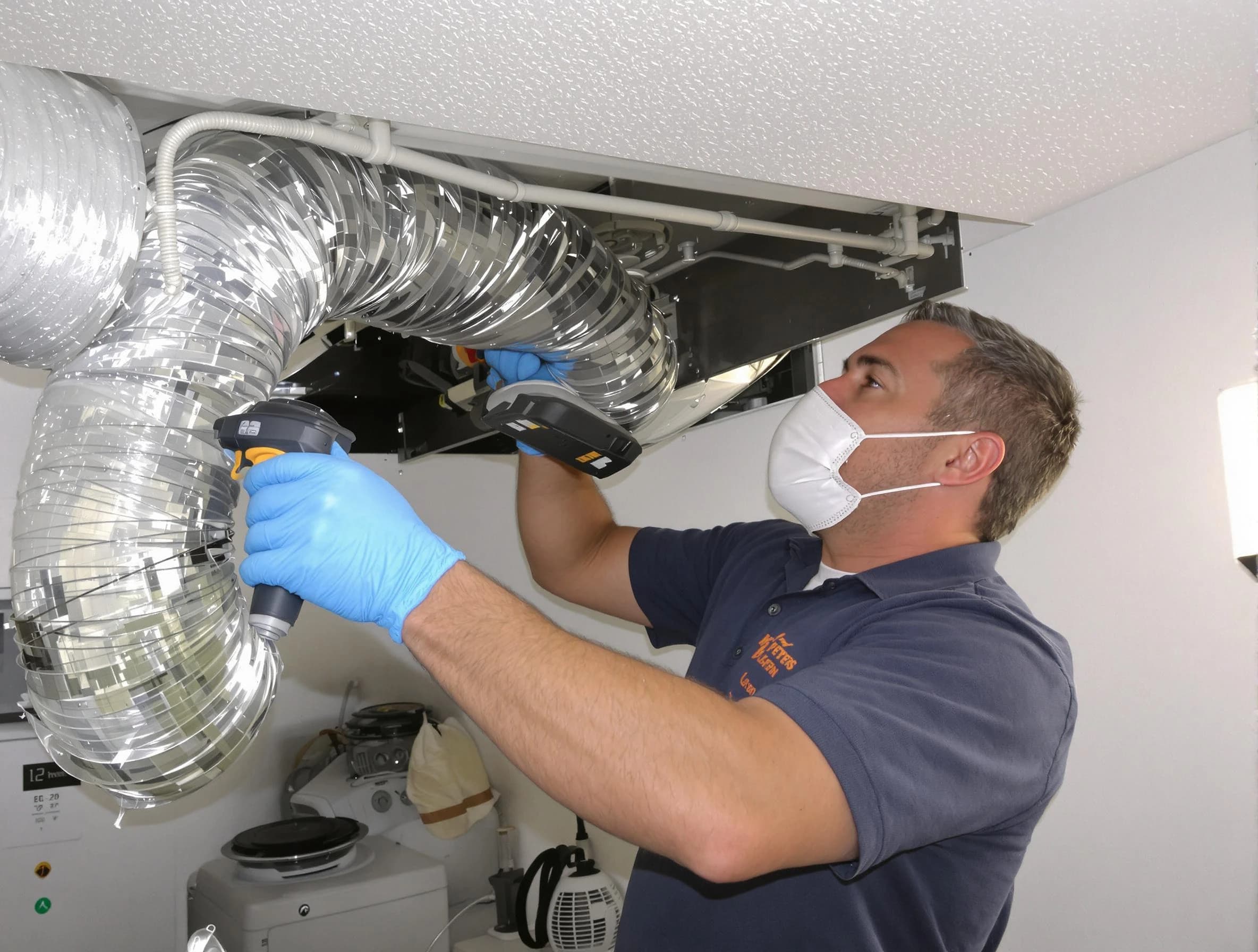 Roswell Dryer Vent Cleaning professional performing thorough residential dryer vent cleaning in Roswell