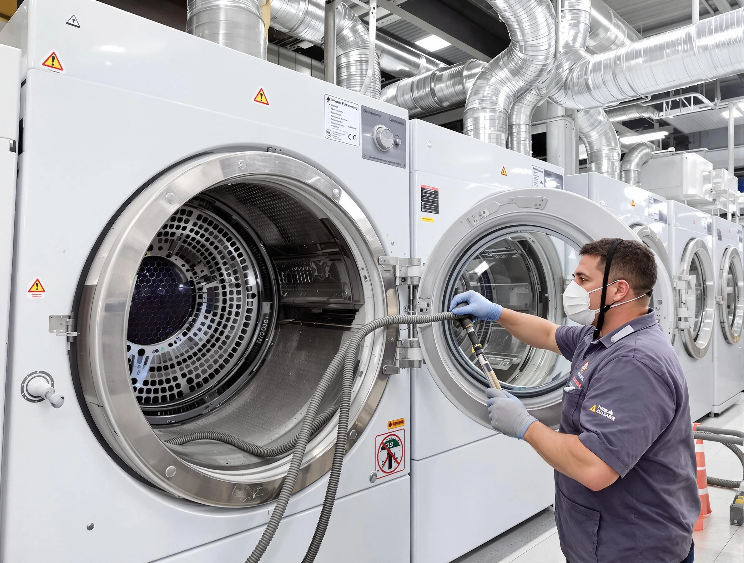 Industrial-grade dryer vent cleaning by Roswell Dryer Vent Cleaning in Roswell